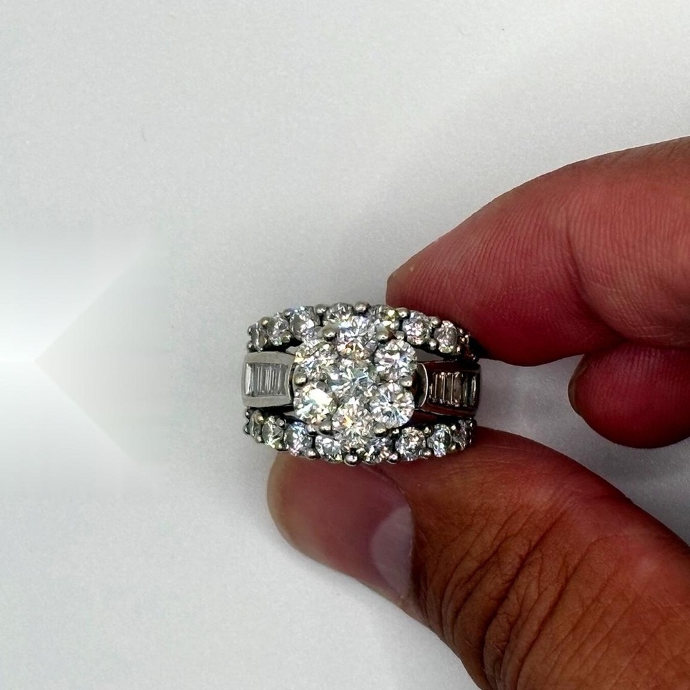 💍 Dream Engagement Ring for Less – 4.10 Carat Diamonds, Size 6💍